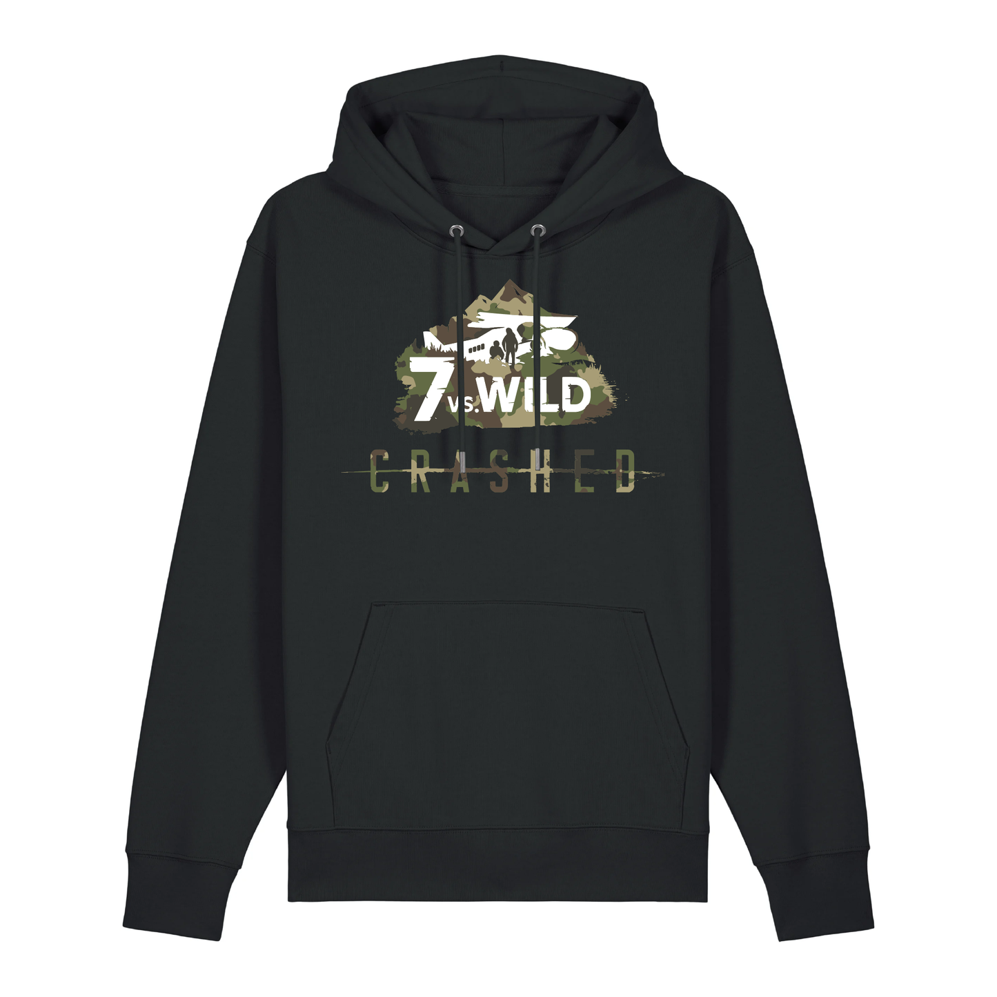 Hoodie Crashed Logo cammo