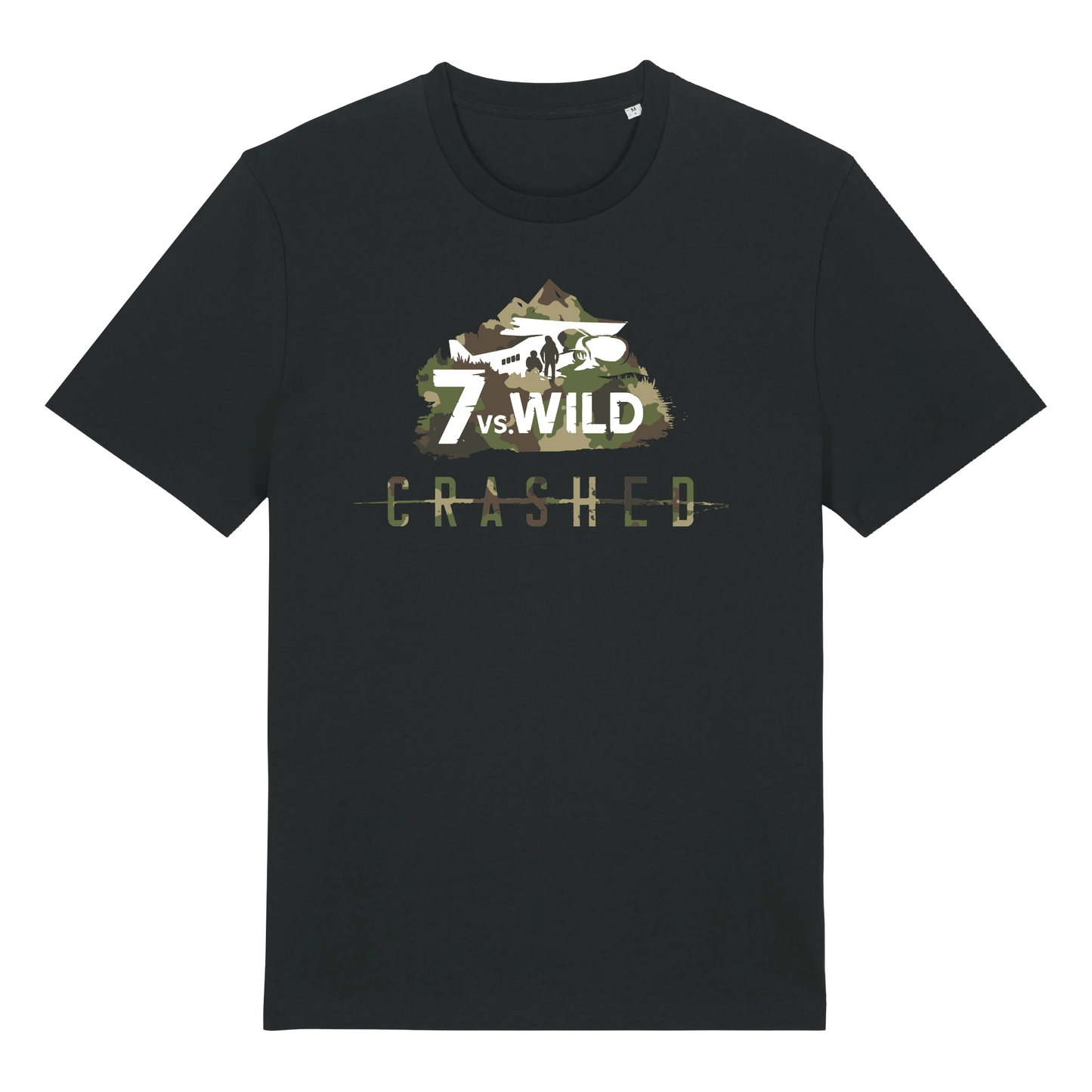 T-shirt Crashed Logo cammo