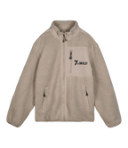 Ufer-Wärme | Sherpa Jacke desert