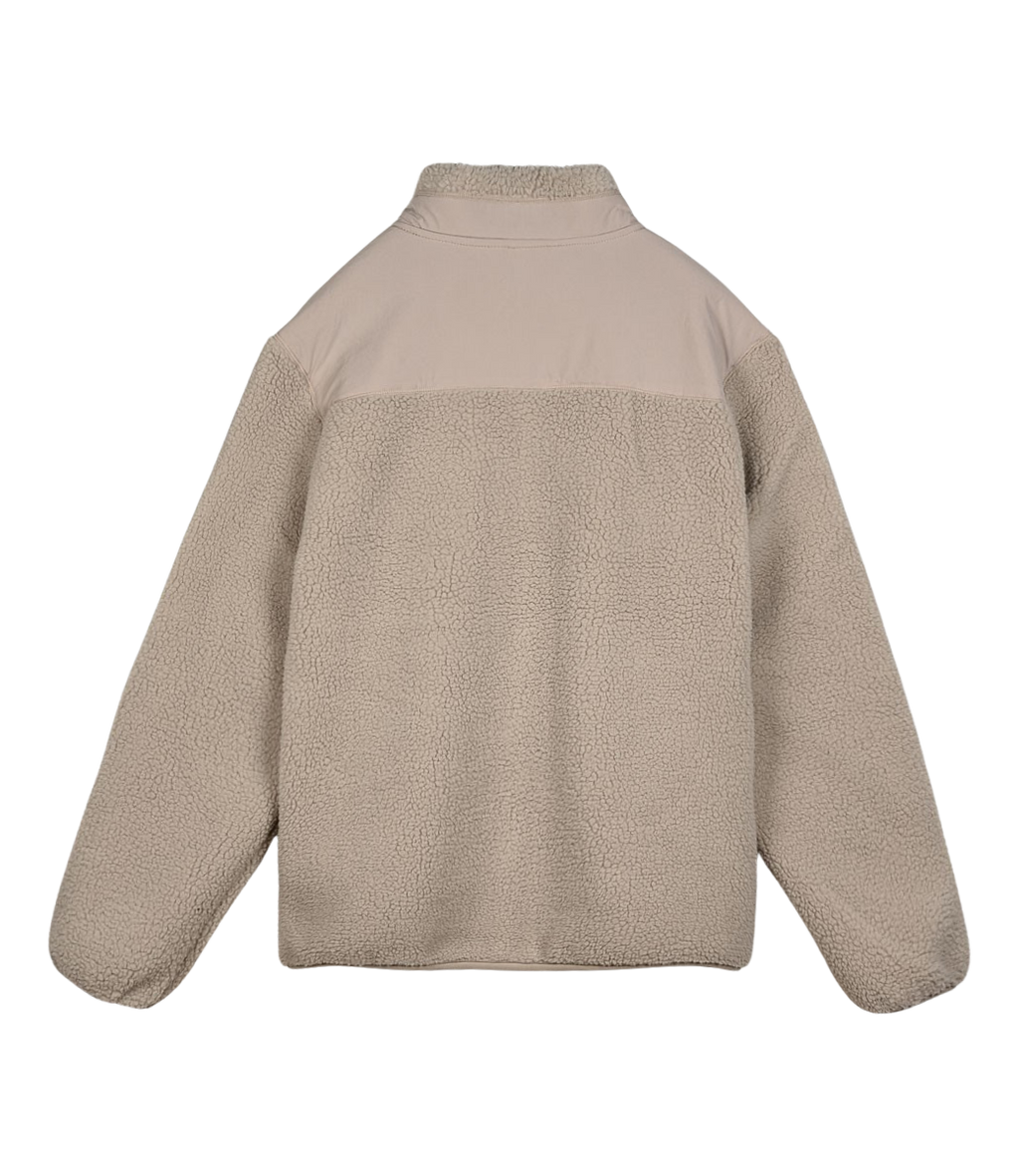 Ufer-Wärme | Sherpa Jacke desert