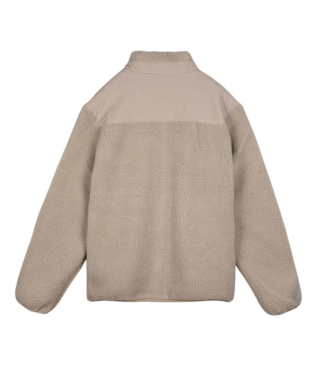 Ufer-Wärme | Sherpa Jacke desert
