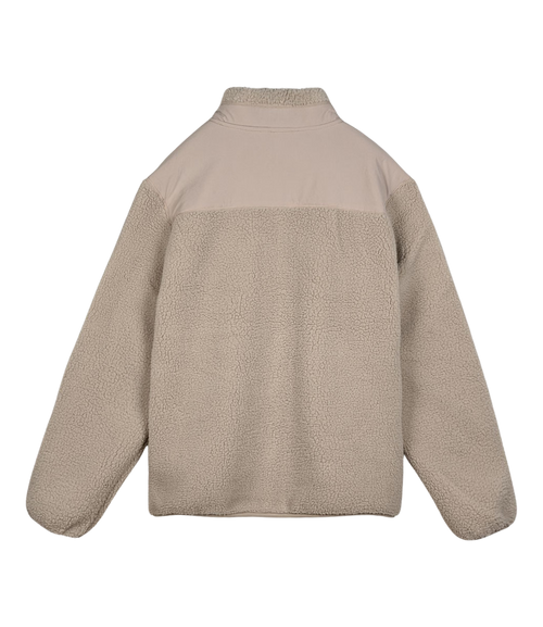 Ufer-Wärme | Sherpa Jacke desert