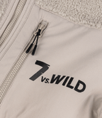 Ufer-Wärme | Sherpa Jacke desert