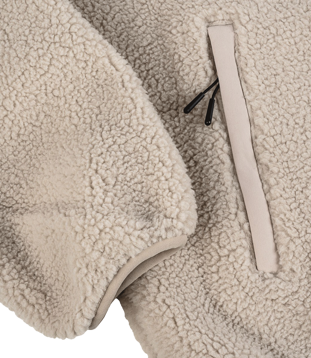 Ufer-Wärme | Sherpa Jacke desert