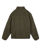 Moos-Tarnung | Sherpa Jacke grün